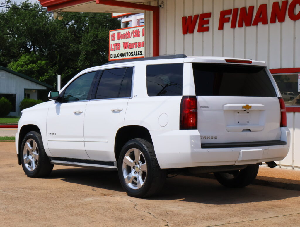2015 WHITE CHEVROLET TAHOE SUV 4-DR