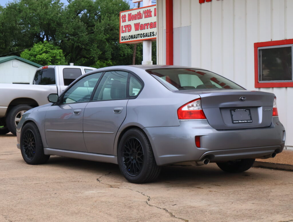 2008 SILVER SUBARU LEGACY SEDAN 4-DR