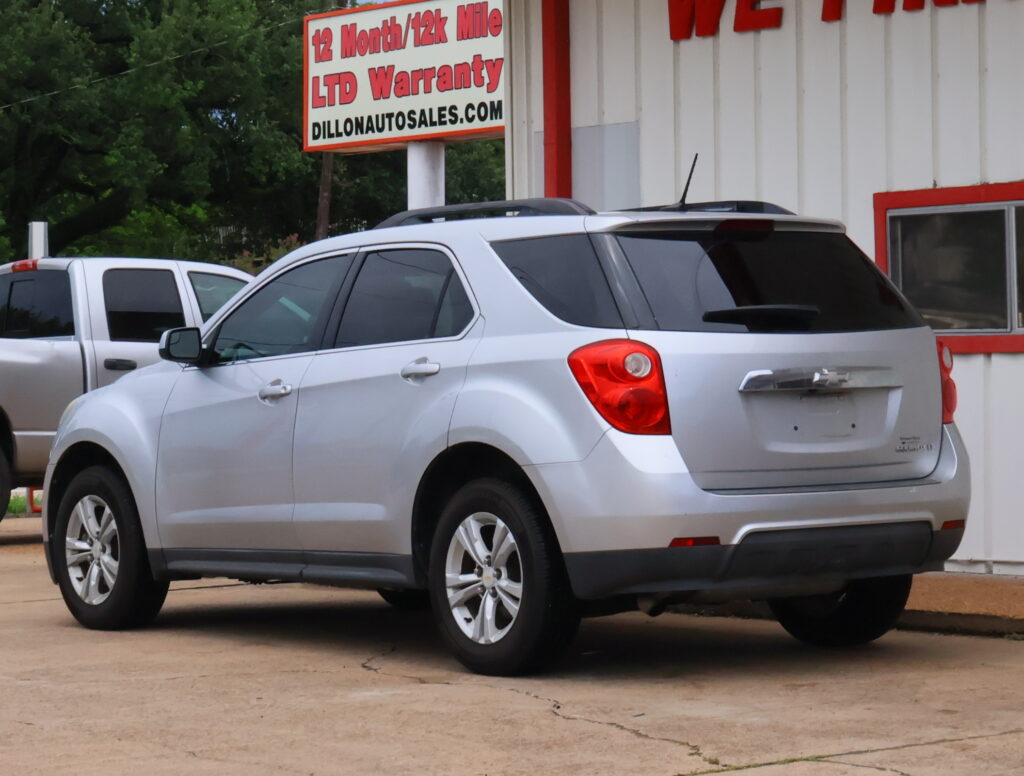 2013 SILVER CHEVROLET EQUINOX SUV 4-DR