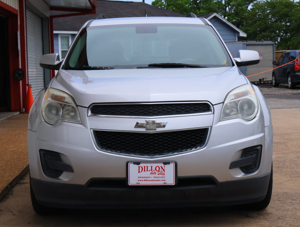 2013 SILVER CHEVROLET EQUINOX SUV 4-DR