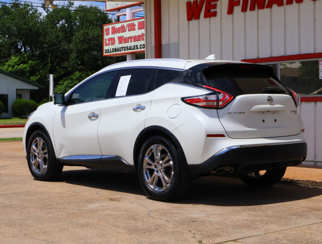 2017 WHITE NISSAN MURANO SUV 4-DR