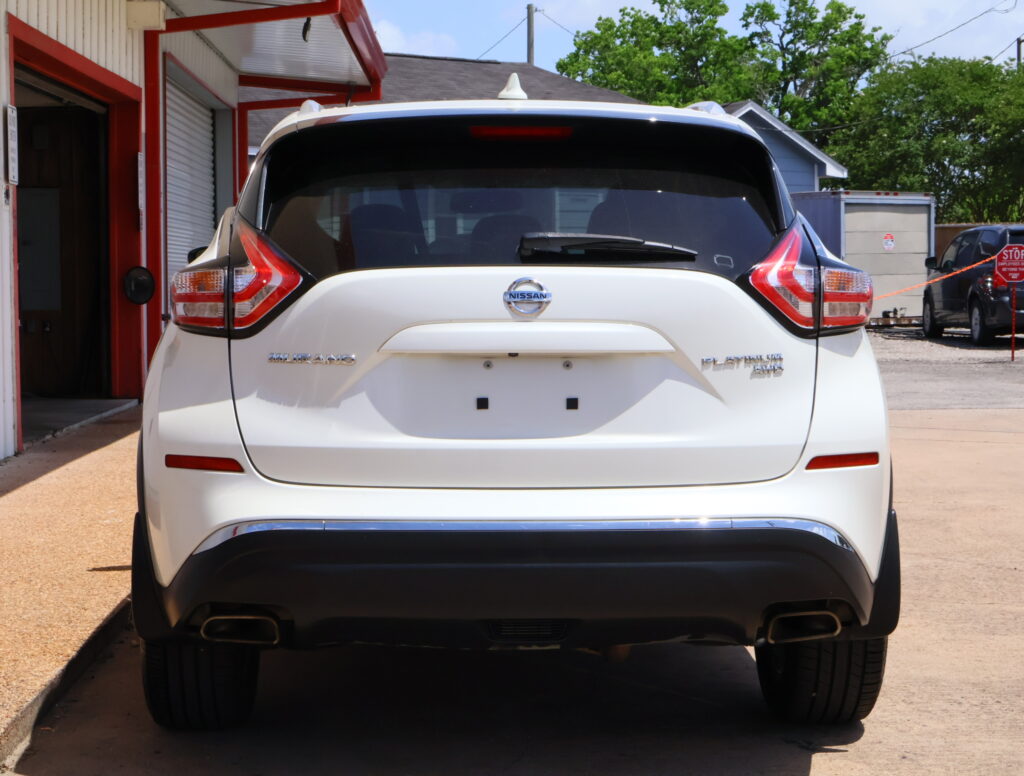 2017 WHITE NISSAN MURANO SUV 4-DR