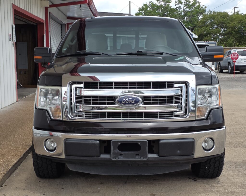 2013 BLACK FORD F-150 CREW CAB PICKUP 4-DR