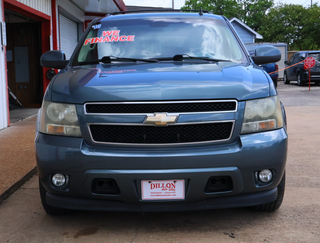 2010 BLUE CHEVROLET TAHOE SUV 4-DR