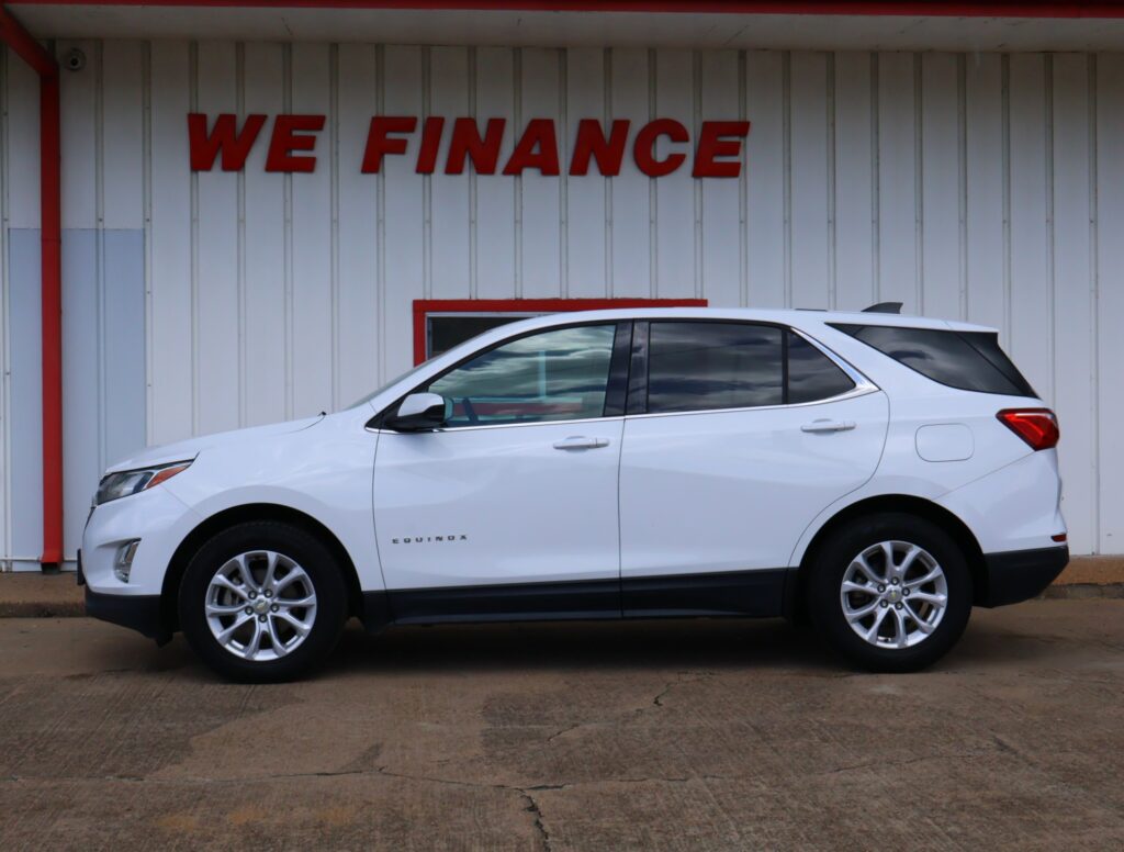 2018 WHITE CHEVROLET EQUINOX SUV 4-DR