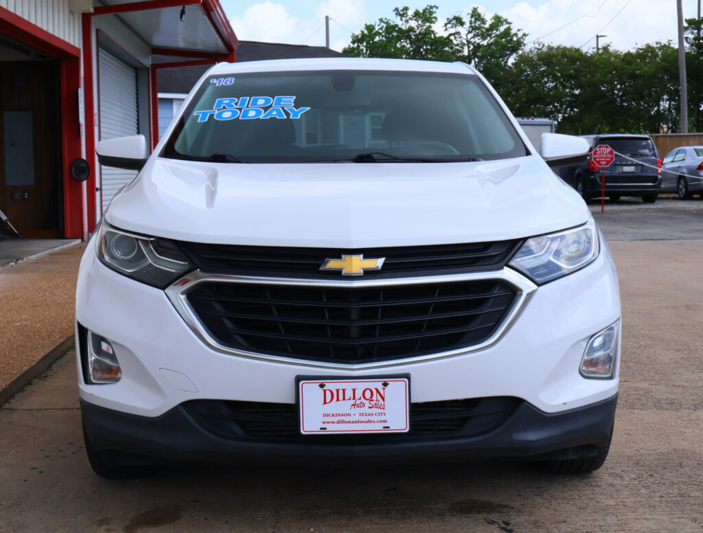 2018 WHITE CHEVROLET EQUINOX SUV 4-DR