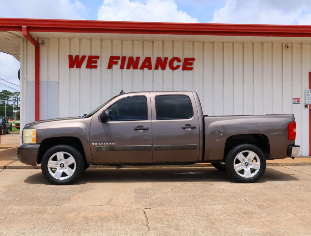 2007 BROWN CHEVROLET SILVERADO 1500 CREW CAB PICKUP 4-DR