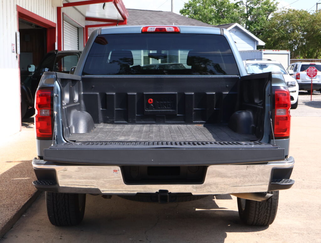 2014 BLUE CHEVROLET SILVERADO 1500 CREW CAB PICKUP 4-DR