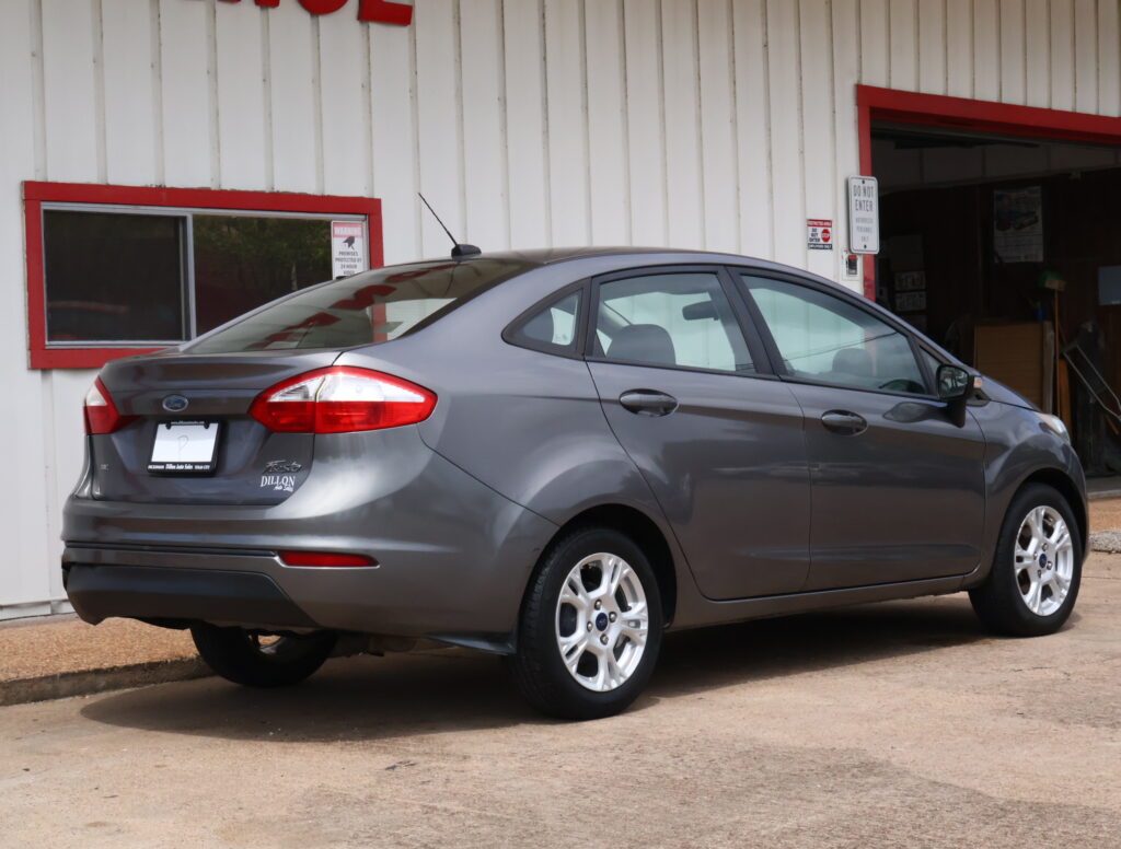 2014 GRAY FORD FIESTA SEDAN 4-DR