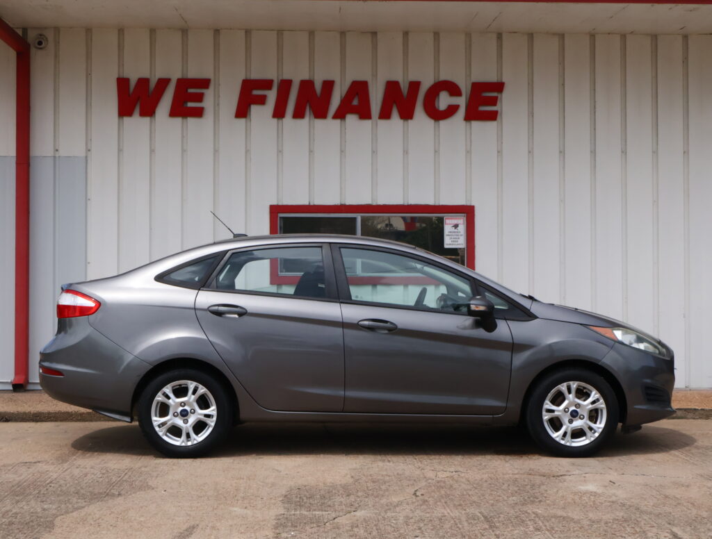 2014 GRAY FORD FIESTA SEDAN 4-DR