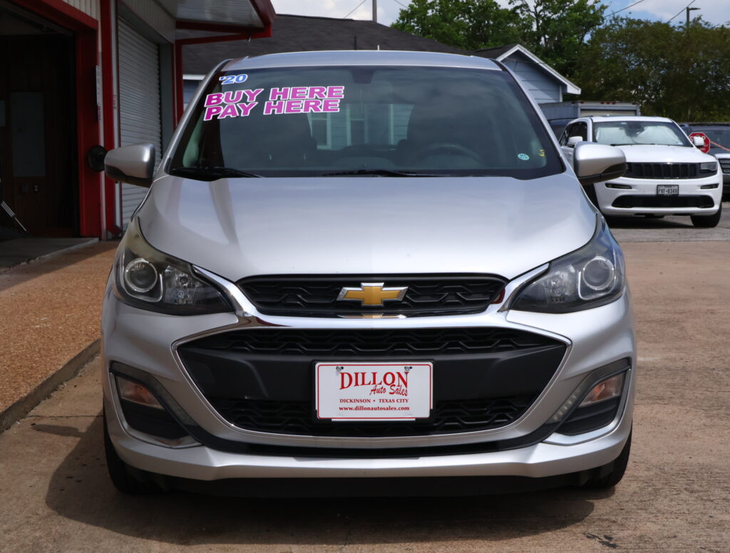 2020 SILVER CHEVROLET SPARK HATCHBACK 4-DR