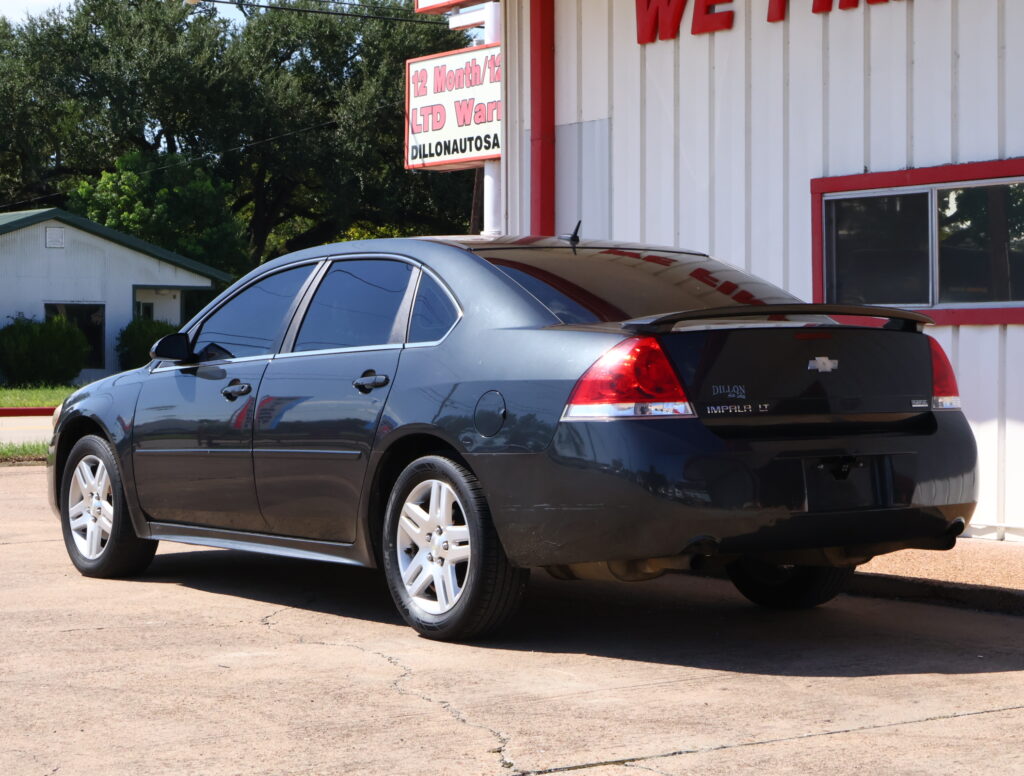 2013 GRAY CHEVROLET IMPALA SEDAN 4-DR