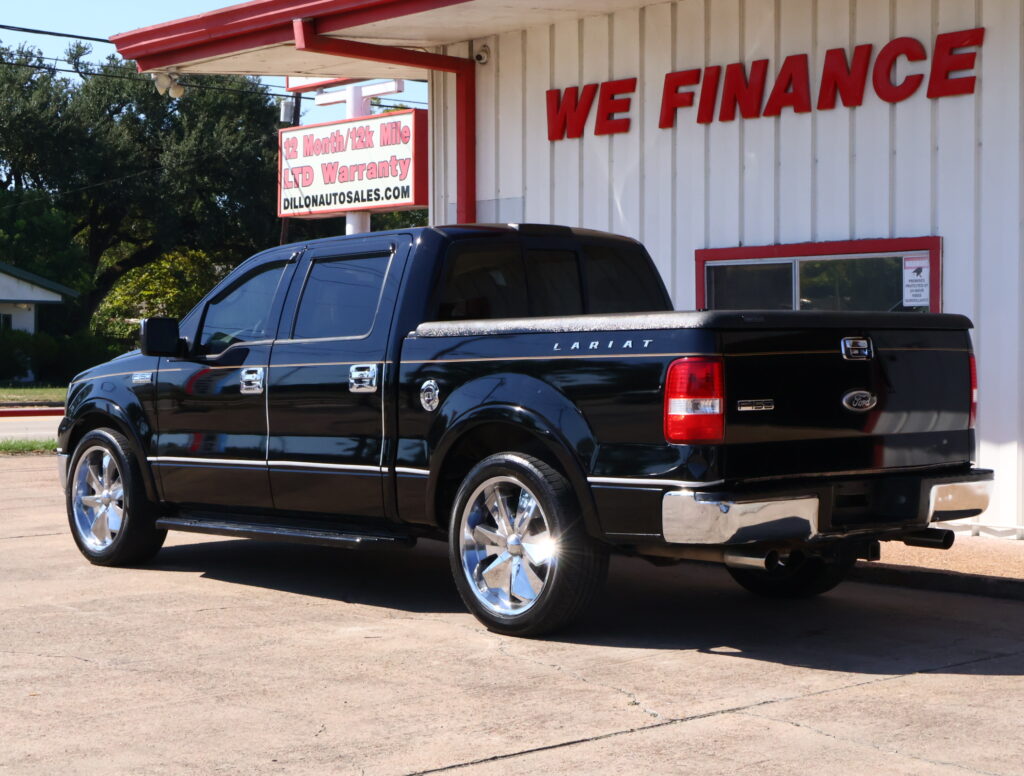 2004 BLACK FORD F-150 CREW CAB PICKUP 4-DR