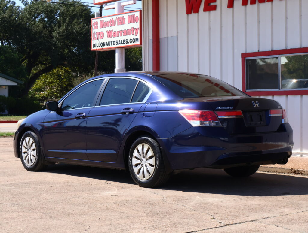 2011 BLUE HONDA ACCORD SEDAN 4-DR