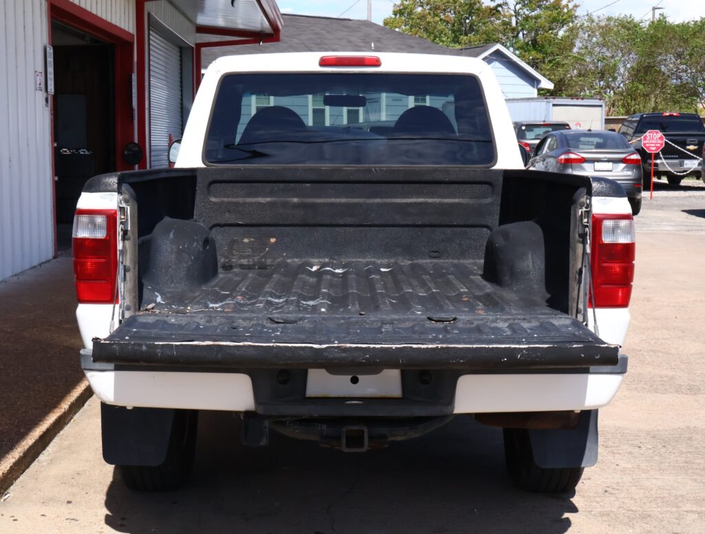 2003 WHITE FORD RANGER EXT CAB PICKUP 2-DR
