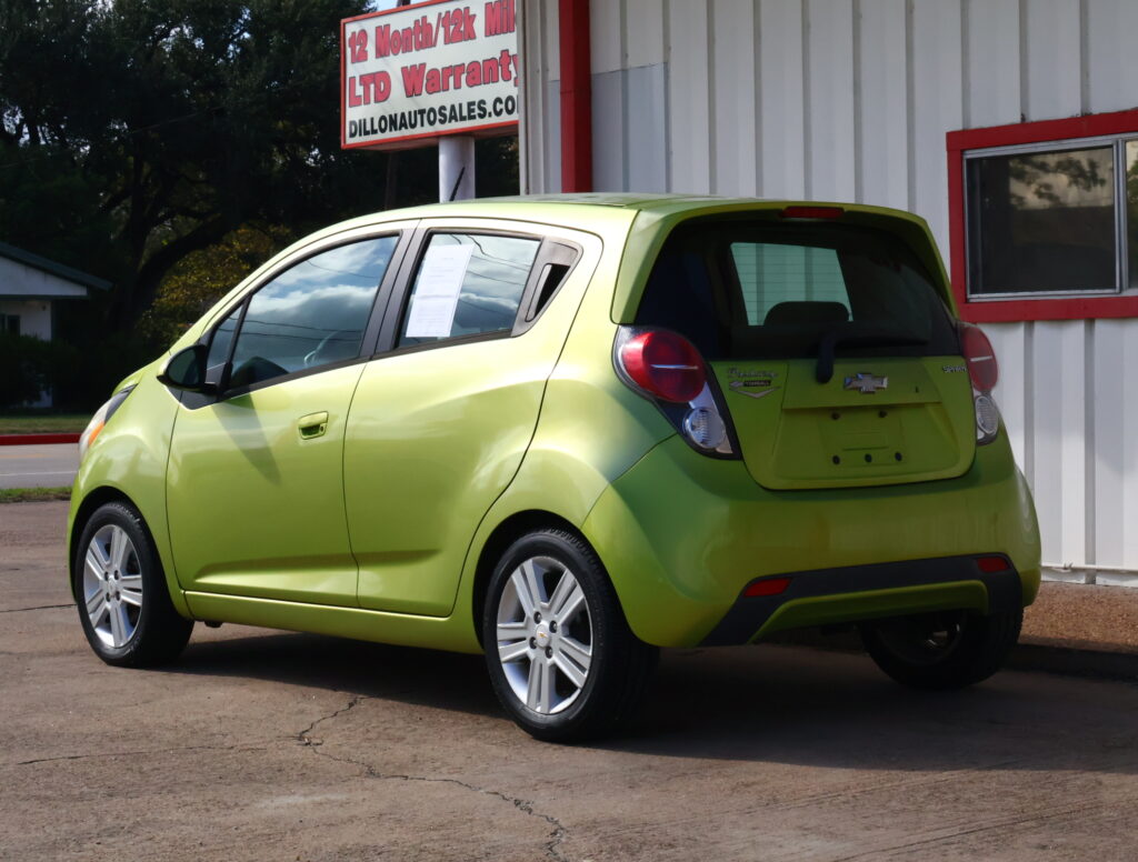 2013 GREEN CHEVROLET SPARK HATCHBACK 4-DR