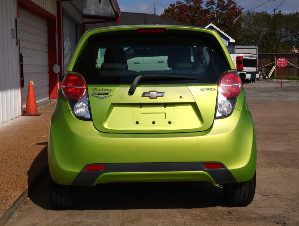 2013 GREEN CHEVROLET SPARK HATCHBACK 4-DR
