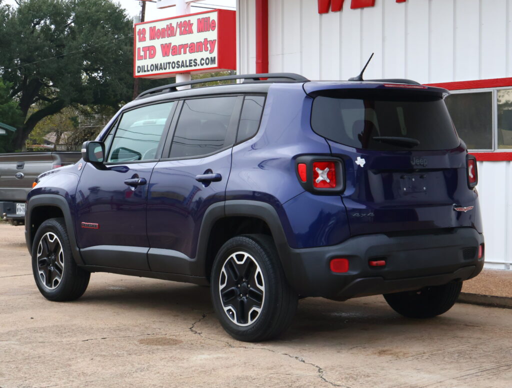 2016 BLUE JEEP RENEGADE SUV 4-DR