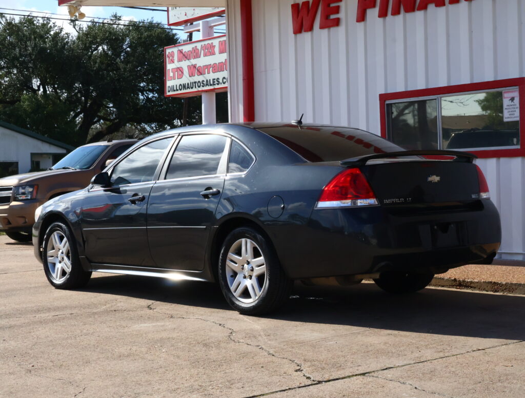 2012 GRAY CHEVROLET IMPALA SEDAN 4-DR