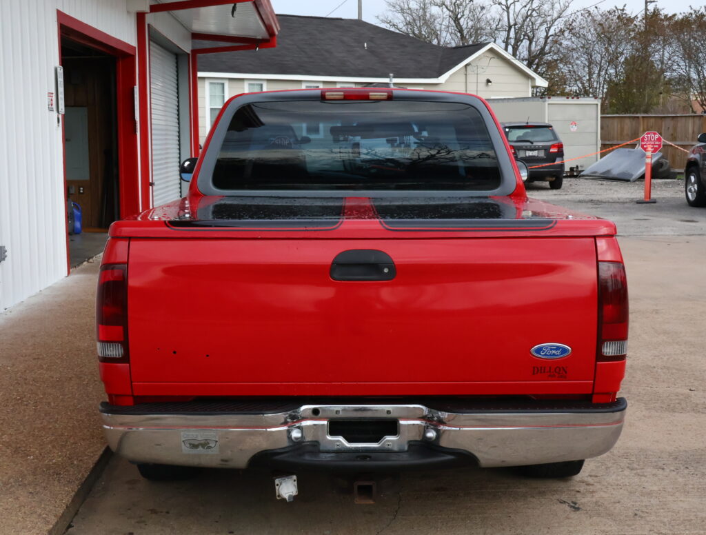 1997 RED FORD F-150 EXT CAB PICKUP 3-DR