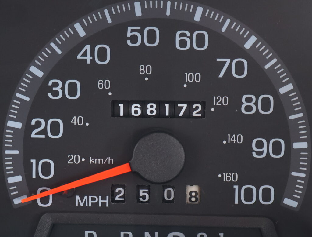 1997 RED FORD F-150 EXT CAB PICKUP 3-DR