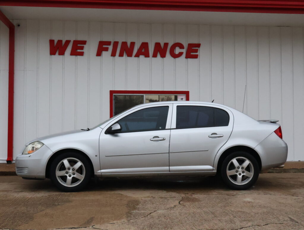 2009 SILVER CHEVROLET COBALT SEDAN 4-DR