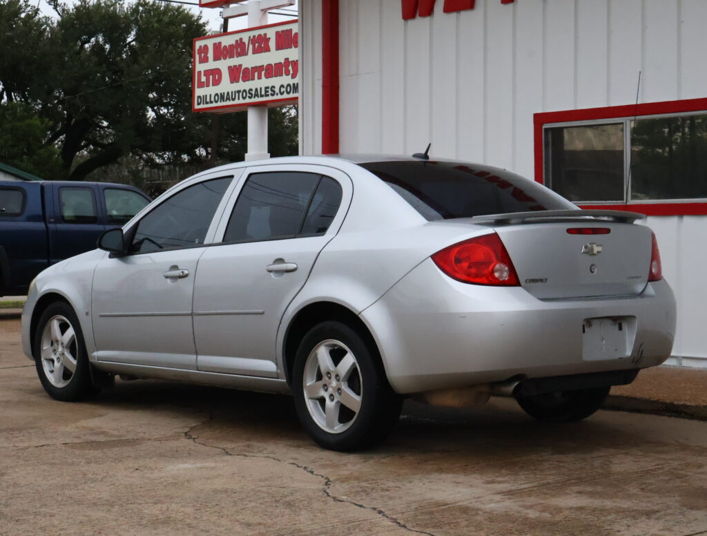 2009 SILVER CHEVROLET COBALT SEDAN 4-DR