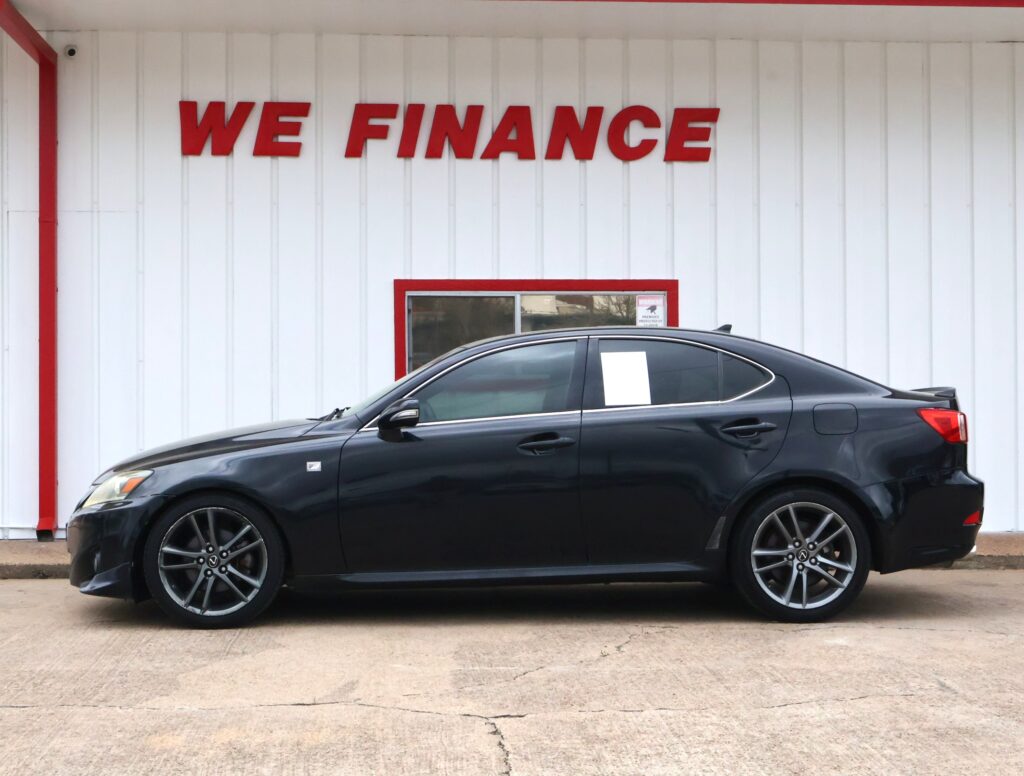 2012 BLACK LEXUS IS SEDAN 4-DR