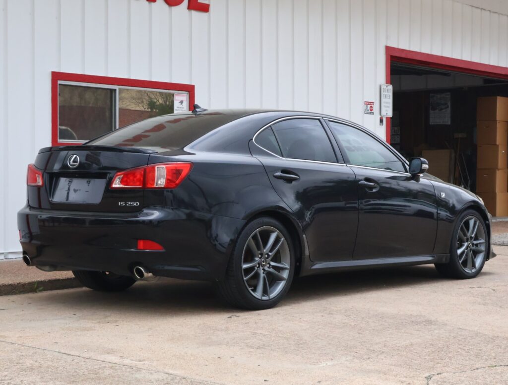 2012 BLACK LEXUS IS SEDAN 4-DR