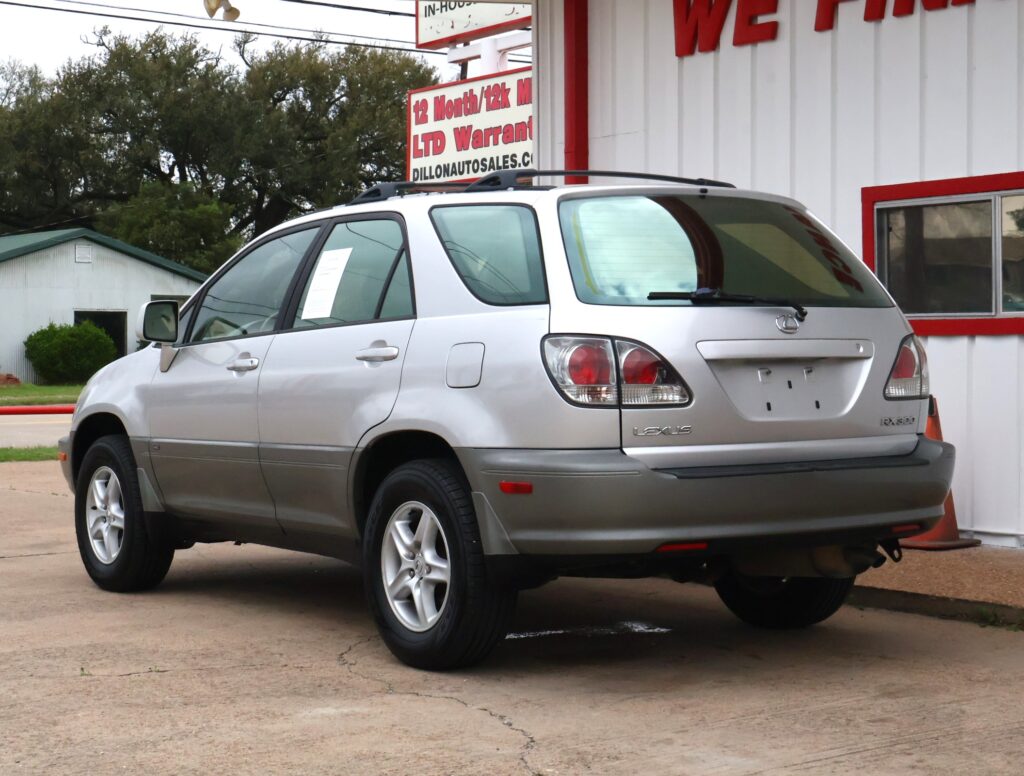 2002 SILVER LEXUS RX 300 SUV 4-DR