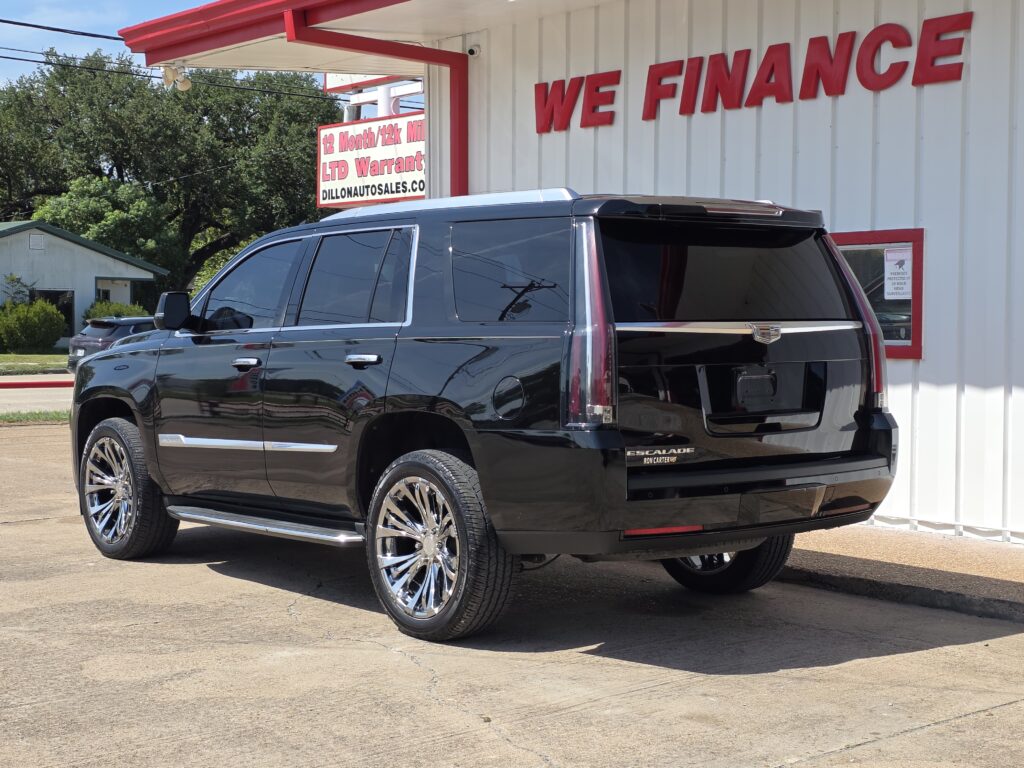 2016 BLACK CADILLAC ESCALADE SUV 4-DR