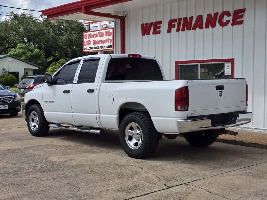 2006 WHITE DODGE RAM 1500 CREW CAB PICKUP 4-DR