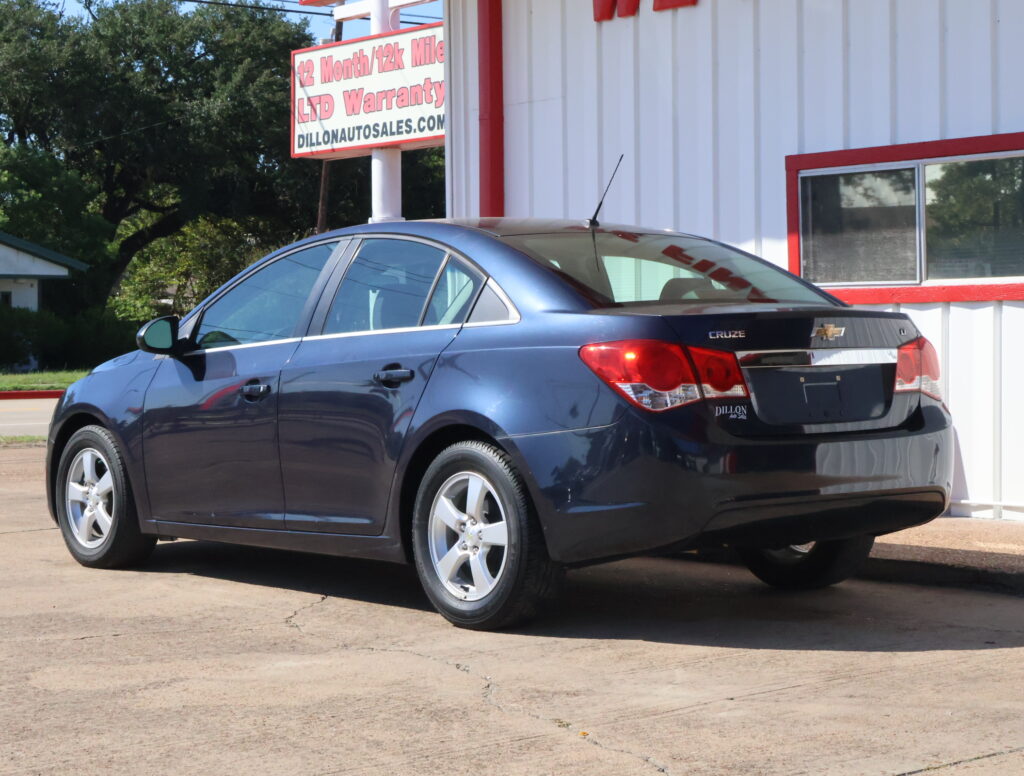 2014 BLUE CHEVROLET CRUZE SEDAN 4-DR