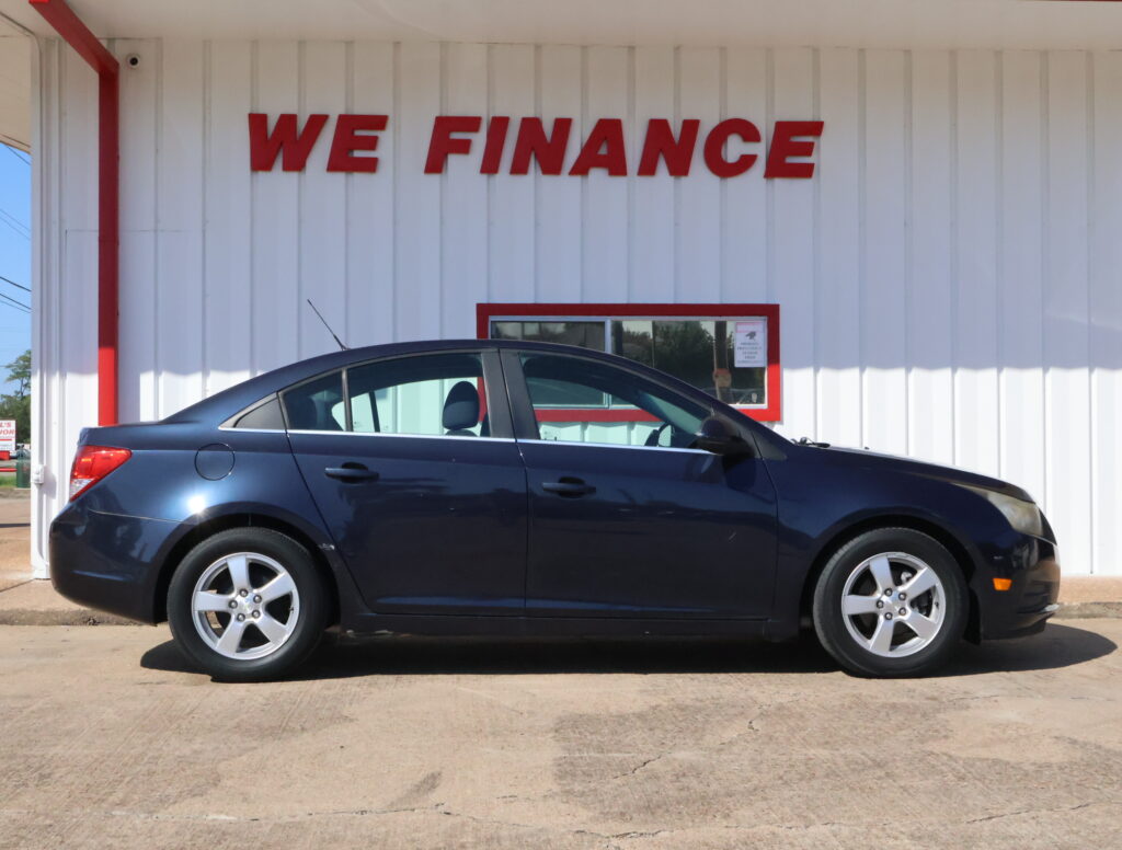 2014 BLUE CHEVROLET CRUZE SEDAN 4-DR
